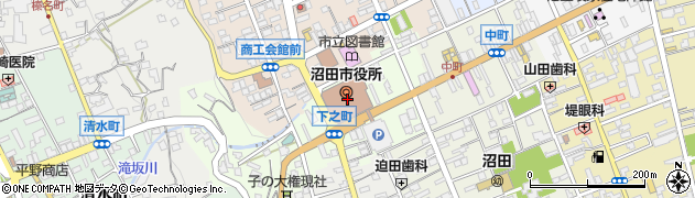 沼田エフエム放送株式会社周辺の地図