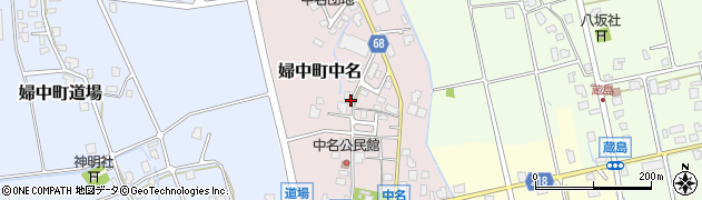 富山県富山市婦中町中名1456周辺の地図