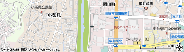 長野県長野市中御所120周辺の地図