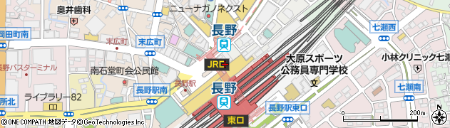 アクセスチケット　駅前店周辺の地図