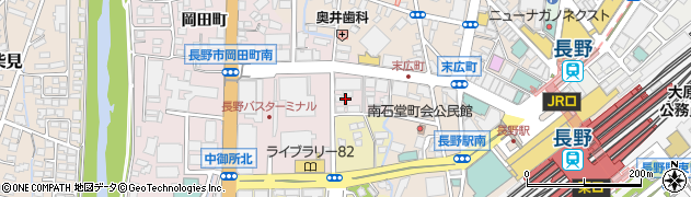 長野県長野市中御所200周辺の地図