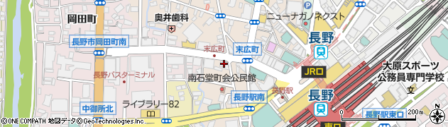 ダイダン株式会社　長野営業所周辺の地図