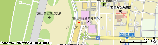 伏木税関支署富山空港出張所周辺の地図