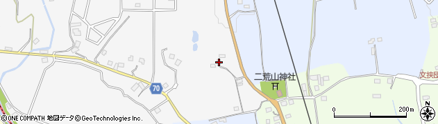 栃木県日光市小代2周辺の地図
