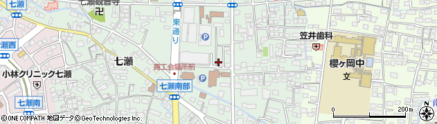 長野県長野市鶴賀（峰村）周辺の地図