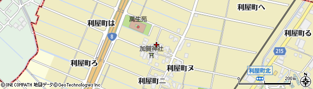 石川県金沢市利屋町（ソ）周辺の地図