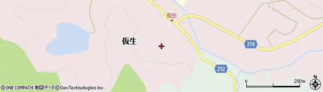石川県津幡町（河北郡）仮生（リ）周辺の地図