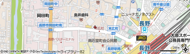 株式会社日本トリム　長野営業所周辺の地図