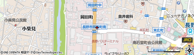 長野県長野市中御所173周辺の地図