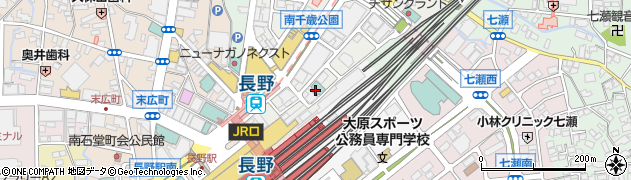 長野第一ホテル レストラン周辺の地図