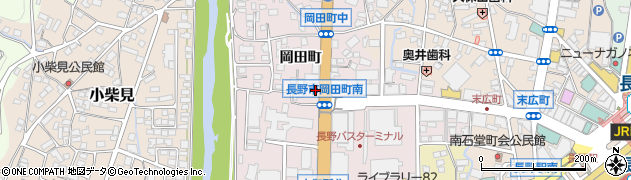 長野県長野市中御所171周辺の地図