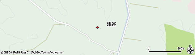 石川県河北郡津幡町浅谷リ周辺の地図