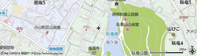 秋葉社周辺の地図