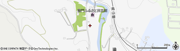 栃木県那須烏山市滝423周辺の地図