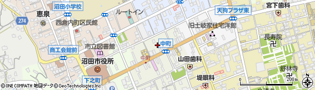岡本屋商店周辺の地図