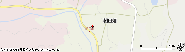 石川県津幡町（河北郡）朝日畑（チ）周辺の地図