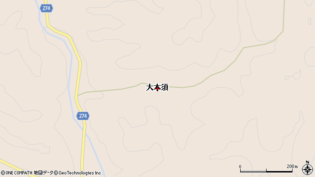 〒321-0613 栃木県那須烏山市大木須の地図