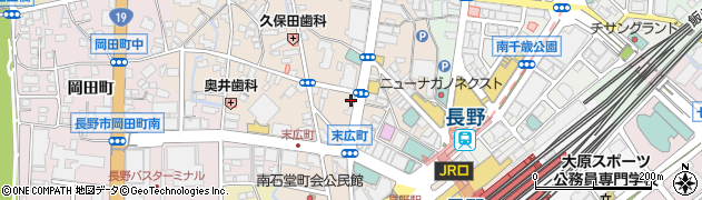 有限会社ゼニヤ時計店周辺の地図