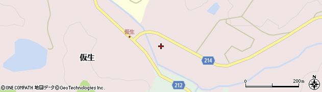 石川県津幡町（河北郡）仮生（ア）周辺の地図