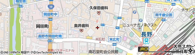 株式会社トヨタレンタリース長野　リース課周辺の地図