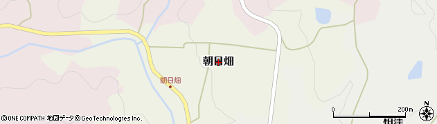 石川県津幡町（河北郡）朝日畑周辺の地図