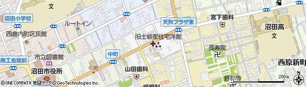 秋永理容所上之町店周辺の地図