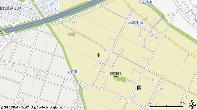 〒939-8123 富山県富山市関の地図