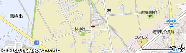 富山県砺波市林697周辺の地図