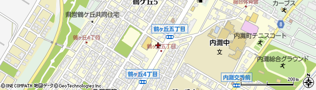 クスリのアオキ鶴ケ丘店周辺の地図
