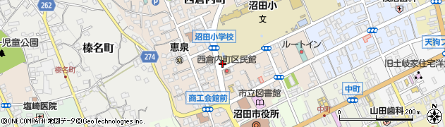 大川理容室周辺の地図