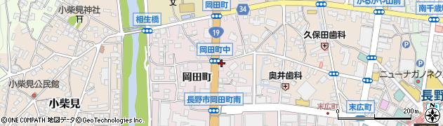 長野県長野市中御所156周辺の地図