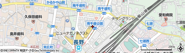 長野エフエム放送株式会社周辺の地図