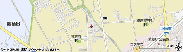 富山県砺波市林686周辺の地図