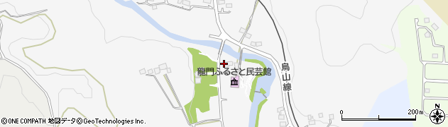 栃木県那須烏山市滝402周辺の地図