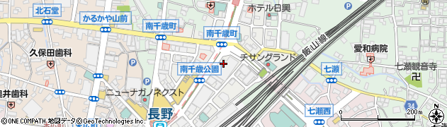 ＪＡ三井リース株式会社　長野支店周辺の地図