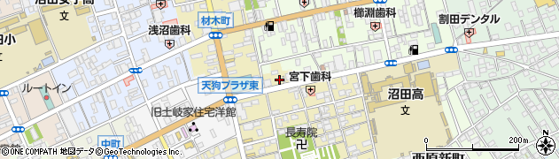 材木町神明会館周辺の地図