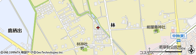 富山県砺波市林677周辺の地図