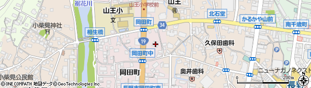 長野県長野市中御所岡田町72周辺の地図