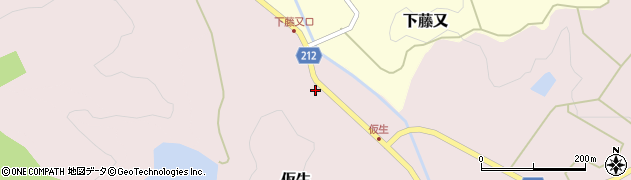 石川県河北郡津幡町仮生ト周辺の地図