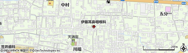伊藤耳鼻咽喉科医院周辺の地図
