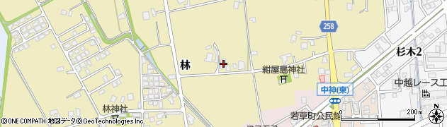 富山県砺波市林773周辺の地図