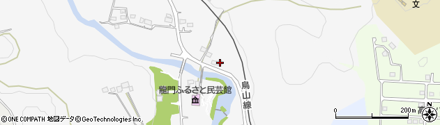 栃木県那須烏山市滝114周辺の地図