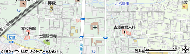 長野県長野市鶴賀（中堰）周辺の地図