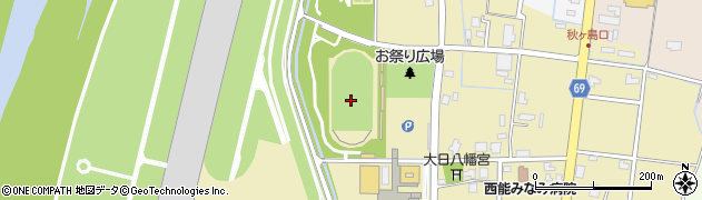 空港スポーツ緑地陸上競技場周辺の地図
