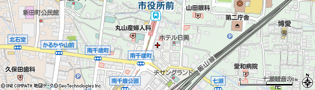 ニチハ株式会社長野営業所周辺の地図