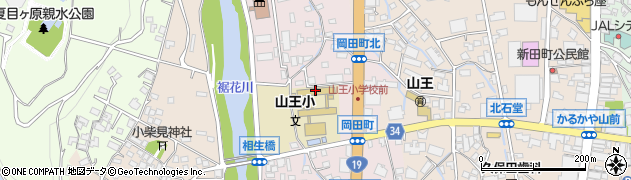 長野市ＰＴＡ連合会事務局周辺の地図
