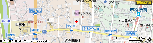 長野県信連周辺の地図