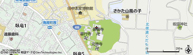 長野県須坂市小山南原町周辺の地図