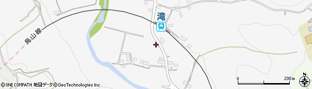 栃木県那須烏山市滝242周辺の地図