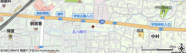 ユアサ商事株式会社　長野支店建材部周辺の地図